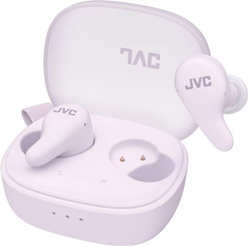 &Eacute;couteurs true wireless JVC HA-A23T Violet 