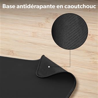T'nB - Tapis de souris - sous-main, souple - taille XXL - noir