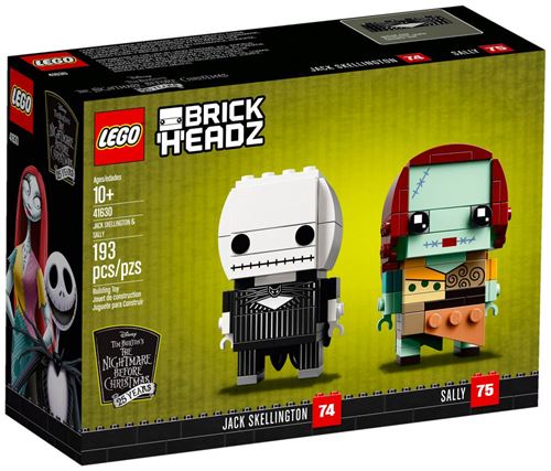 Acheter LEGO® BrickHeadz™ 41630 Jack Skellington & Sally État correct - 387,99 € LEGO® BrickHeadz™ 41630 Jack Skellington & Sally État correct - N/A reconditionné disponible sur Fnac
