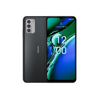 Nokia G42 5G - 5G smartphone - double SIM - RAM 6 Go / Mémoire interne 128 Go - microSD slot - 6.56" - 1612 x 720 pixels (90 Hz) - 3 x caméras arrière 50 MP, 2 MP, 2 MP - front camera 8 MP - si gris