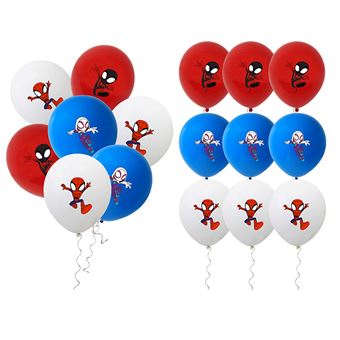 Decoration Spiderman Anniversaire FONGWAN Ensemble de Ballons