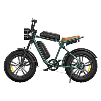 velo electrique ENGWE M20 autonomie 150km Moteur 750W 45km h tout suspendu Pneus tout terrain 20 pouces VTT fat bike Batterie 48V26Ah Vert Velo electrique Achat prix fnac