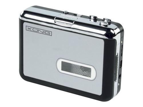 Kã¶Nig Electronic König Hav-Ca10 - Lecteur De Cassette - Argent