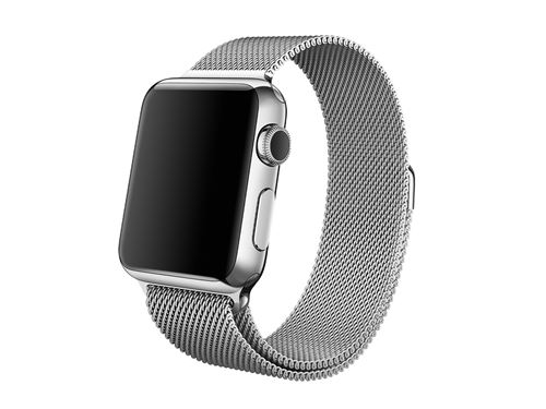 Bracelet Inkasus en acier inoxydable avec adaptateur pour Apple Watch version 42mm -