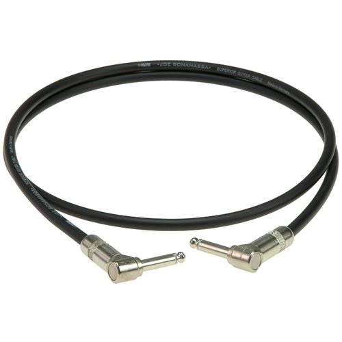 Klotz JBRR003 câble guitare / patch jack coudé - jack coudé 30cm