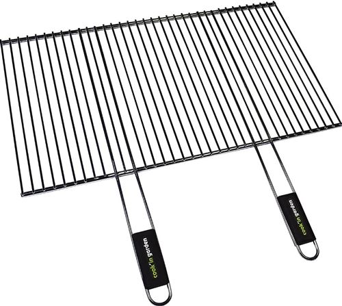 Cook'in Garden Grille De Barbecue Recoupable En Acier 70 X 40 Cm