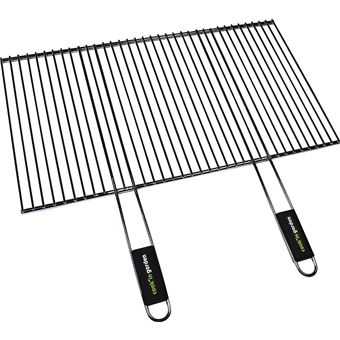 Grille de barbecue recoupable en acier 70 x 40 cm - 1