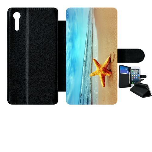 Etui À Rabat Sony Xperia Xz Etoile De Mer Plage