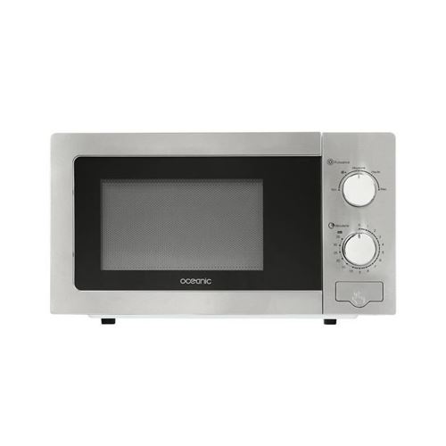 Oceanic MO20S - Four micro-ondes monofonction - pose libre - 20 litres - 700 Watt - argent