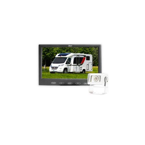 Kit vidéo de recul HD avec écran LED 7 micro-caméra blanche RWEC110X-N