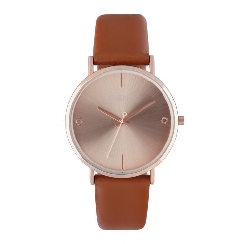 GLOOWY Montre Femme Quartz GWS18018 marron