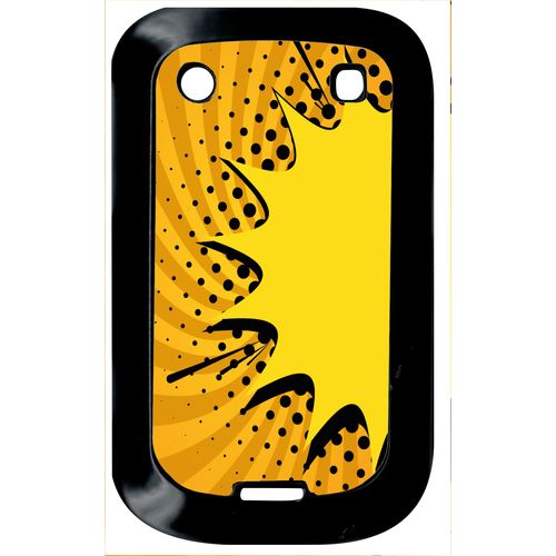 Coque Blackberry Bold 9900 Fond Comics Orange