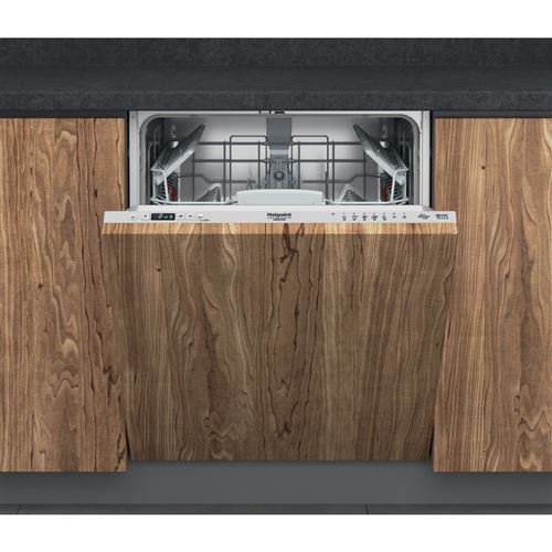 Hotpoint Ariston HI 5030 W - Lave-vaisselle - intégrable - Niche - largeur : 60 cm - profondeur : 56 cm - hauteur : 82 cm - argent