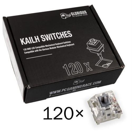 Glorious PC Gaming Race Glorious Kailh Switches x120 (Speed Argent)
