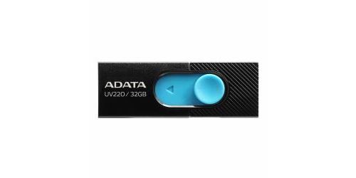 ADATA UV220 Lecteur USB Flash 32 Go USB Type-A 2.0 Noir, Bleu - Lecteurs USB Flash (32 Go, USB Type-A, 2.0, Slide, 7,5 g, Noir, Bleu)