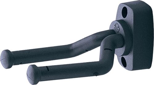 K&M 16280 - Support mural guitare de face noir