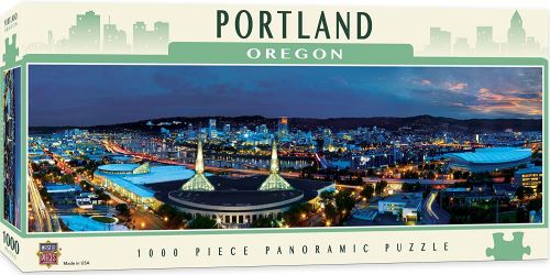 MasterPieces Cityscape - Portland 1000pc Panoramic Puzzle