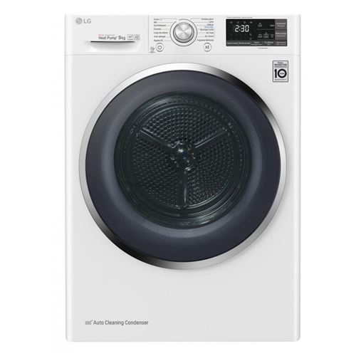 LG Rh9052Wh - Sèche-Linge - WiFi - Largeur : 60 Cm - Profondeur : 69 Cm - Hauteur : 85 Cm - Chargement Frontal - Blanc
