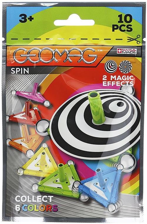 Geomag Spinner multicolore 10 chaînons