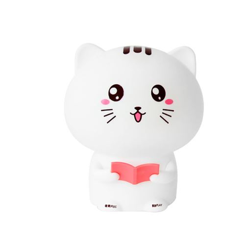 Mignon Lumières Chat Silicone Organique Veilleuse Usb Rechargeable Lampe de Chevet Bébé Djzs207