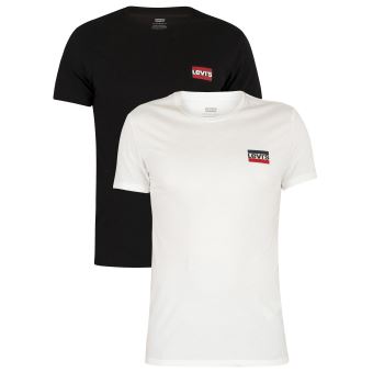 Levi's Pour des hommes Lot de 2 t-shirts graphiques minces, MulticoloreXXL - 1