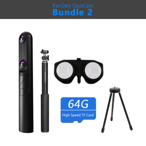 KanDao Caméra stéréo QooCam 360 et kit de caméra 3D combo