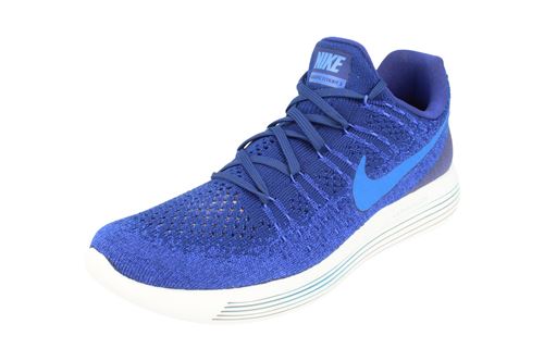 Nike Lunarepic Low Flyknit 2 Mens Running Trainers 863779 Sneakers Shoes (Uk 7 Us 8 Eu 41, deep blue medium blue 400)