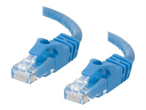 C2G Cat6 Booted Unshielded (UTP) Network Patch Cable - cordon de raccordement - 5 m - bleu