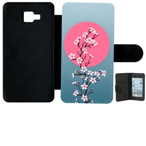 Etui À Rabat Samsung Galaxy A7 (2016) Motif Japon