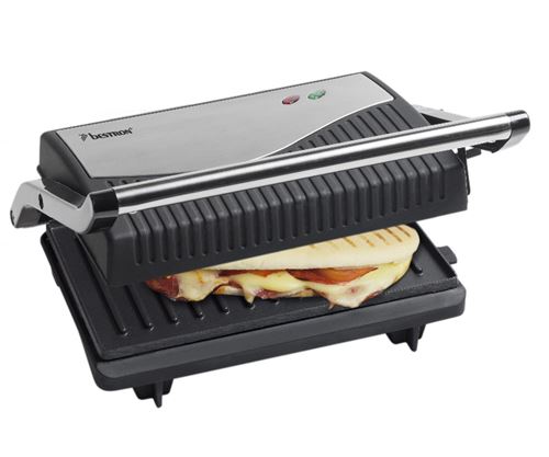 Grill Viandes Et Panini 750w Noir/inox - Apg150