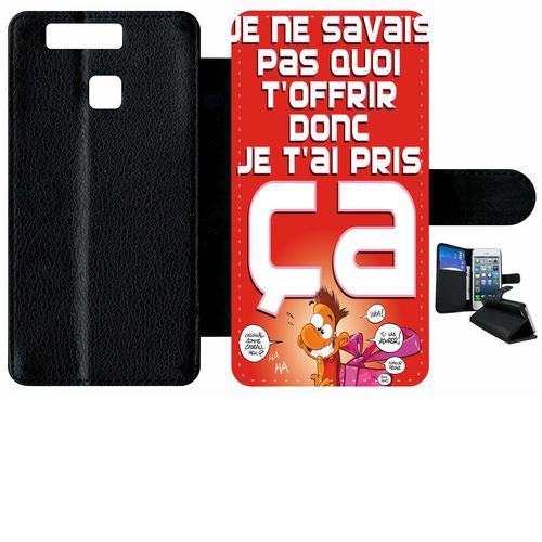 Etui À Rabat Huawei P9 Cadeau
