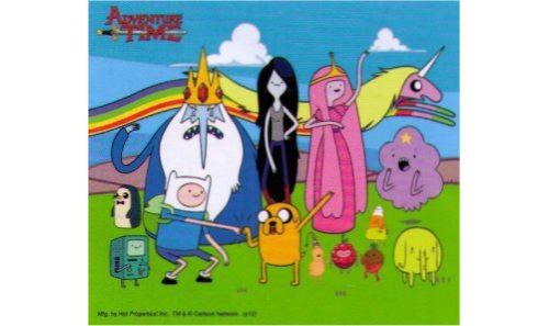 Autocollant de groupe de personnages de Adventure Time