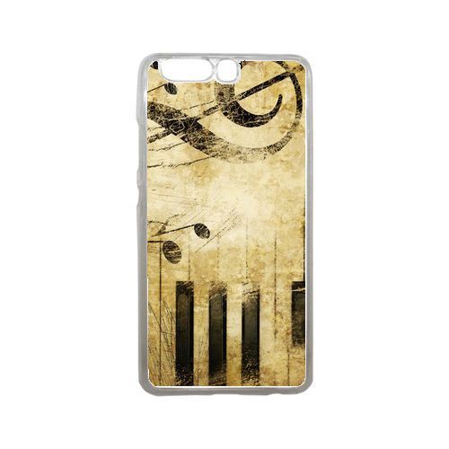 Coque Piano Note Musique Compatible P10 Transparent