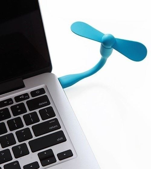 Mini Ventilateur Usb Pour Pc Mac Batterie Externe Flexible