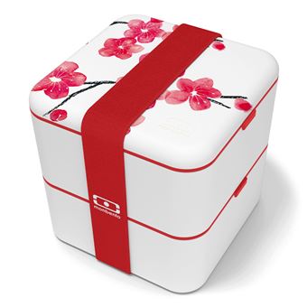 Bento des bons mangeurs Monbento Square Graphic Blossom