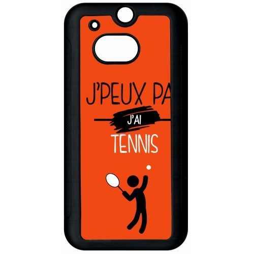 Coque htc m8 j peux pas j ai tennis 10