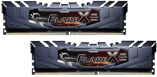 G.Skill Flare X DDR4-3200 - 16GB - CL16 - Dual Channel (2 pcs) - AMD Optimized - Schwarz