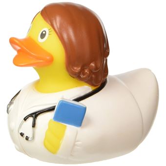 Lilalu 8 X 8 Cm 50 G Collector Et Bebe Des Medecins En Caoutchouc Canard Jouet De Bain Jouet Pour Le Bain Achat Prix Fnac