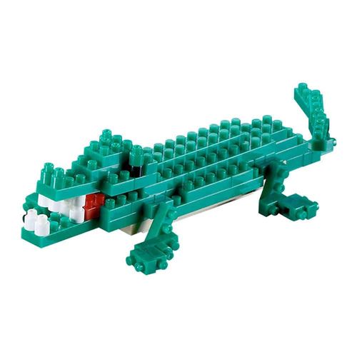 Brixies - 410033 - Jeu de Construction 3D-Motif - Crocodile