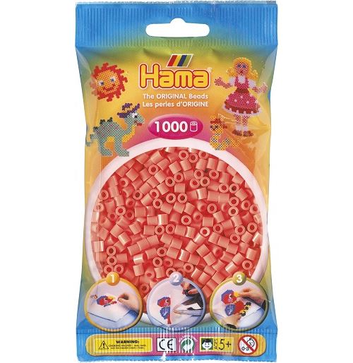 1 000 perles standard (Ø5 mm)- Corail