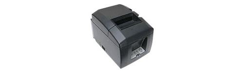 Star TSP 654II - Imprimante de reçus - deux couleurs (monochrome) - thermique direct - Rouleau (8 cm) - 203 dpi - jusqu'à 300 mm/sec - LAN - outil de coupe - gris