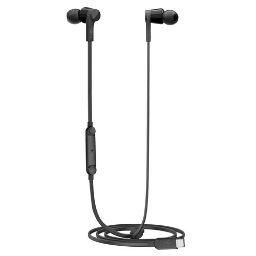 Belkin - Auricolari USB-C Belkin nero, 17.5MM