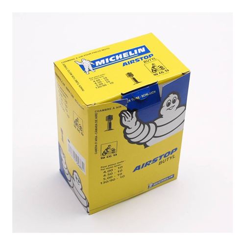 Chambre a air 10'' 4.00-10 a 130-90-10 michelin 10cg13 valve schrader