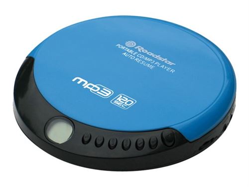 Roadstar PCD-495MP - Lecteur CD - bleu