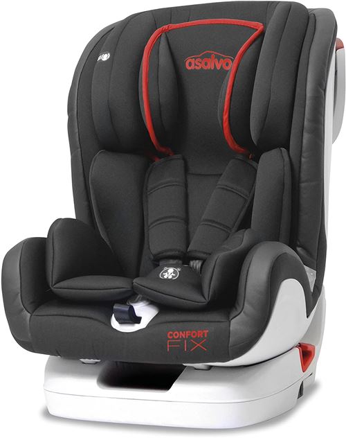 Asalvo G123 Confort Fix Siège-Auto Rouge