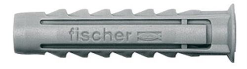 FISCHER Cheville nylon &agrave; collerette SX D12 bo&icirc;te de 6 -  - 26348
