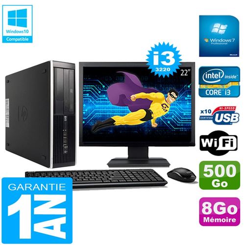 Acheter Pc hp compaq pro 6300 sff i3-3220 8go 500go graveur dvd wifi w7 ecran 22' État correct - 289,00 € Pc hp compaq pro 6300 sff i3-3220 8go 500go graveur dvd wifi w7 ecran 22' État correct - Hewlett-Packard reconditionné disponible sur Fnac