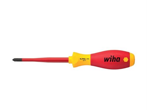 Wiha Schraubendreher SoftFinish® electric slimFix electric PlusMinus/Phillips SL/PH2 x 100 mm