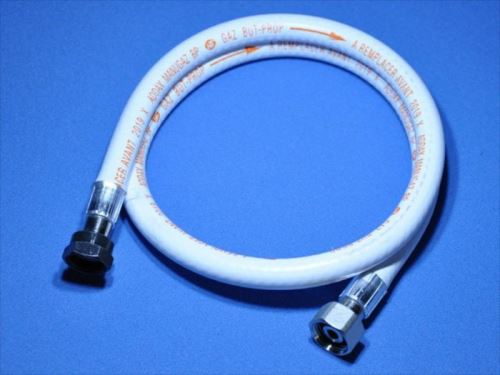 Tuyau à gaz flexible 150 cm avec embouts vissés avec packaging