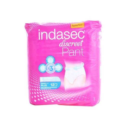 Couches pour Incontinence Pant Plus Talla Grande Indasec (12 uds)